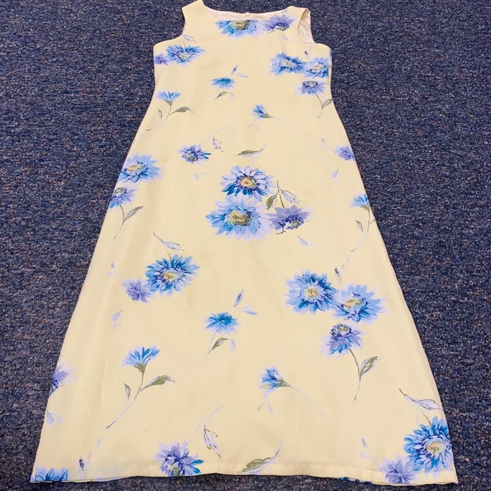 Talbots Yellow Dress sz. 12